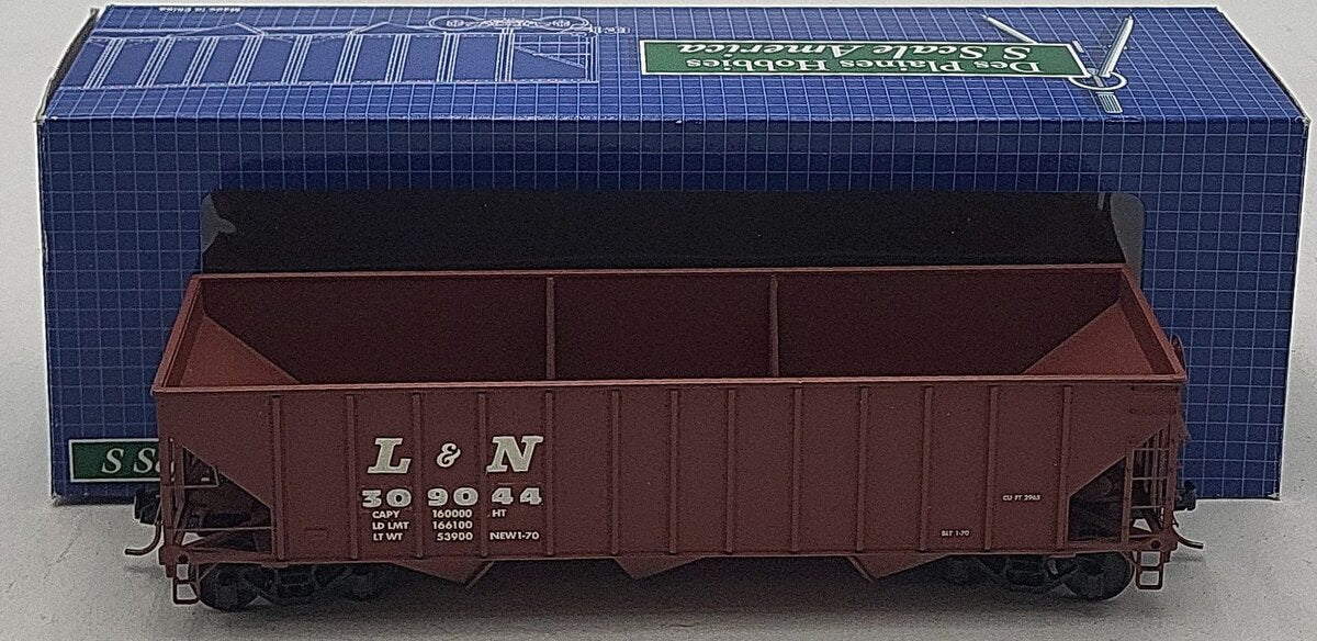 Des Plaines Hobbies DPS1504 S Scale Louisville & Nashville Hopper #309044 EX/Box