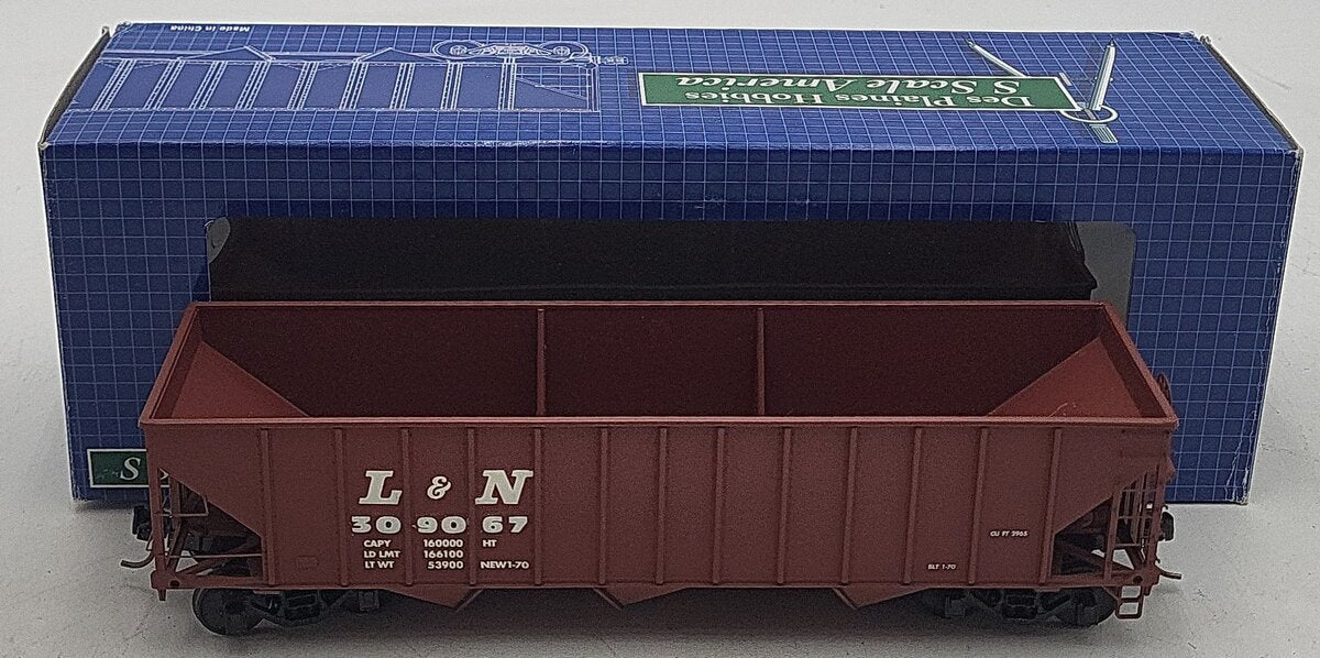 Des Plaines Hobbies DPS1504 S Scale Louisville & Nashville Hopper #309067 EX/Box