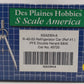 Des Plaines Hobbies SSA2304.6 S Gauge PFE Double Herald Reefer Car #48720 EX/Box
