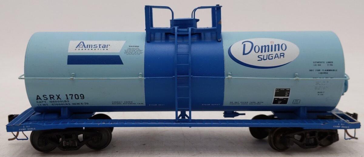 Downs Model RR TC-650 S Gauge Domino Sugar Tank Car #1709 VG/Box