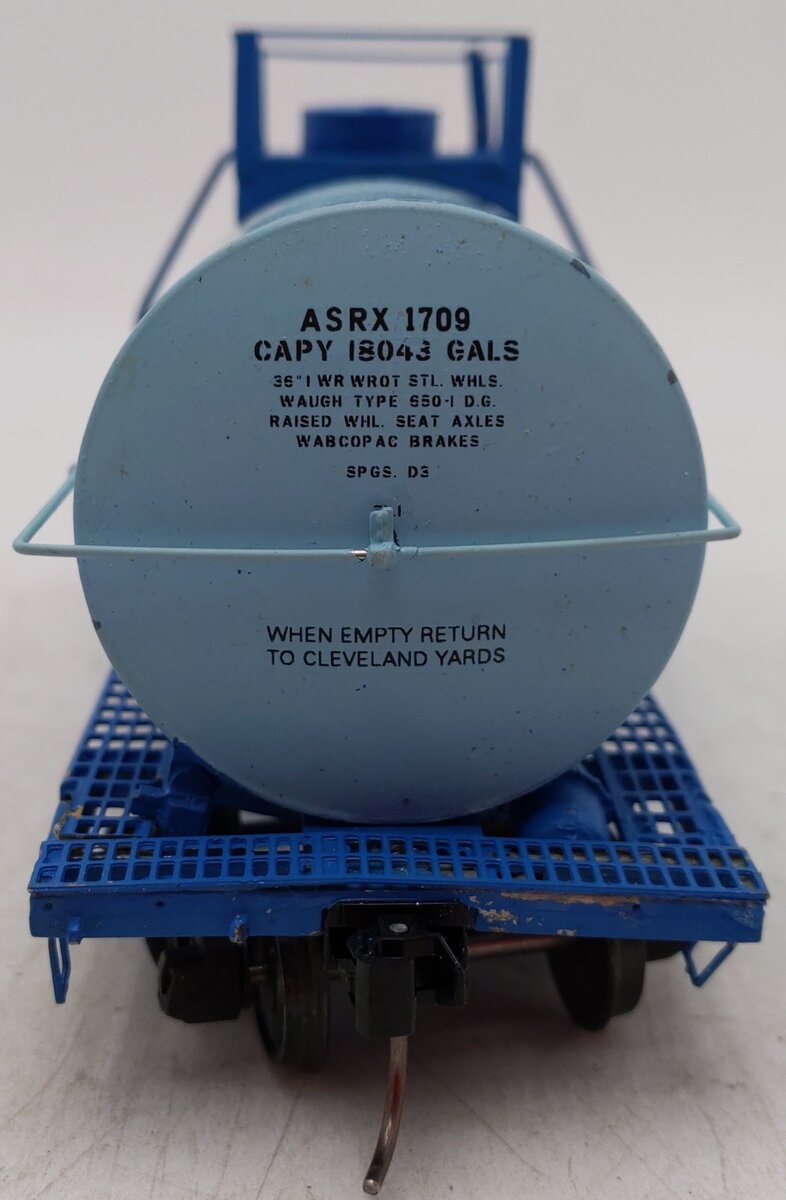 Downs Model RR TC-650 S Gauge Domino Sugar Tank Car #1709 VG/Box