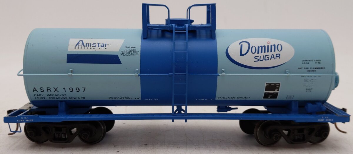 Downs Model RR TC-650 S Gauge Domino Sugar Tank Car #1997 VG/Box