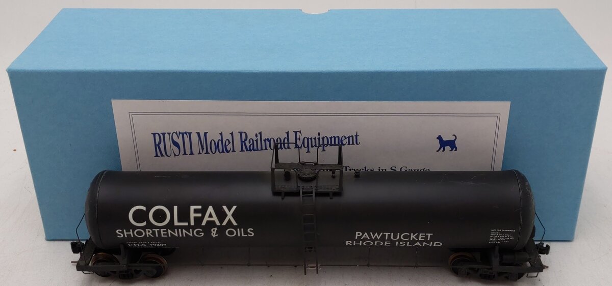 Downs Model RR TC-223 S Gauge Colfax Shortening & Oils Tank #79287 VG/Box