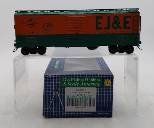 Des Plaines Hobbies DPS2503.3 S Elgin Joliet & Eastern Railway 40' Boxcar #61054 LN/Box