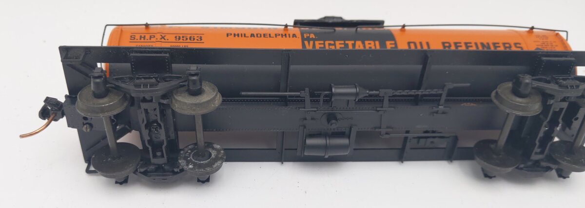 Des Plaines Hobbies SSA1417.2 S Scale Simonins (SHPX) 10k Gallon Tank Car #9563 VG/Box
