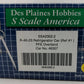 Des Plaines Hobbies SSA2302.2 S Gauge PFE Overland Reefer Car #46307 EX/Box