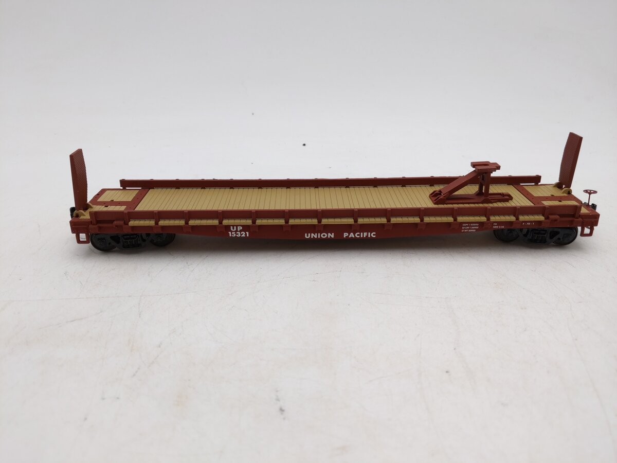 S-Helper 00184 O Gauge Union Pacific Flatcar With Union Pacific Trailer #15321 LN/Box