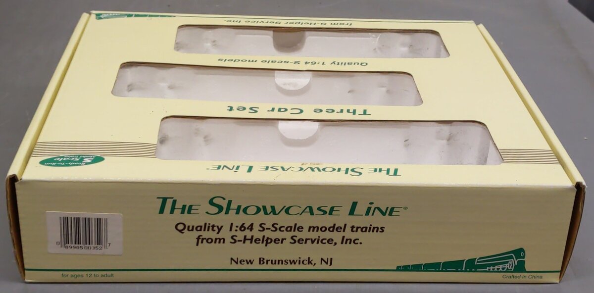 S-Helper 00352 S Gauge Union Pacific 3-Car Freight Set LN/Box