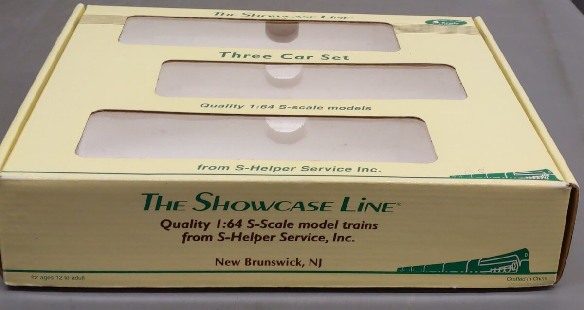 S-Helper 00352 S Gauge Union Pacific 3-Car Freight Set LN/Box