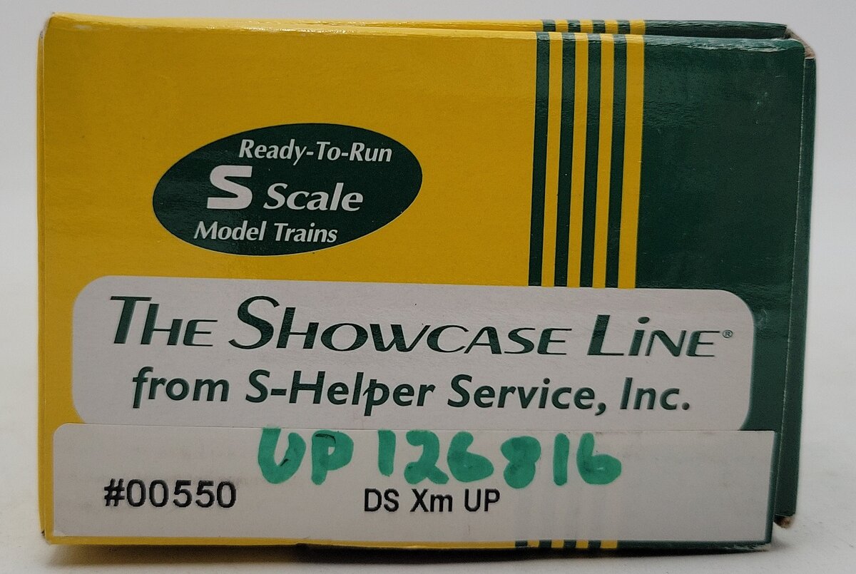 S-Helper 00550 S Scale Union Pacific Box Car #126816 LN/Box