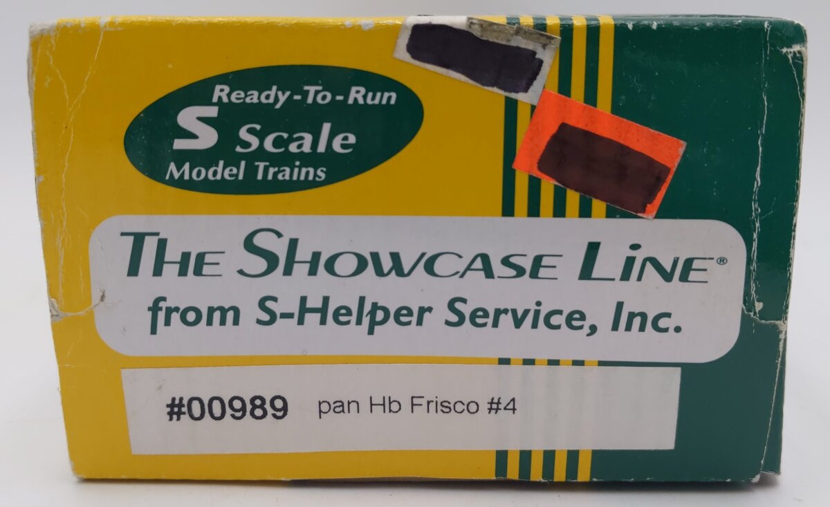 S-Helper 00989 S Gauge St. Louis San Francisco "Frisco" 2-Bay hopper car #88708 EX/Box