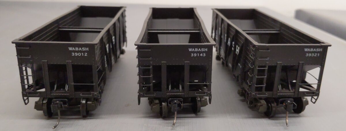 S-Helper 00782 S Scale Wabash 3 Car Hopper Set LN/Box