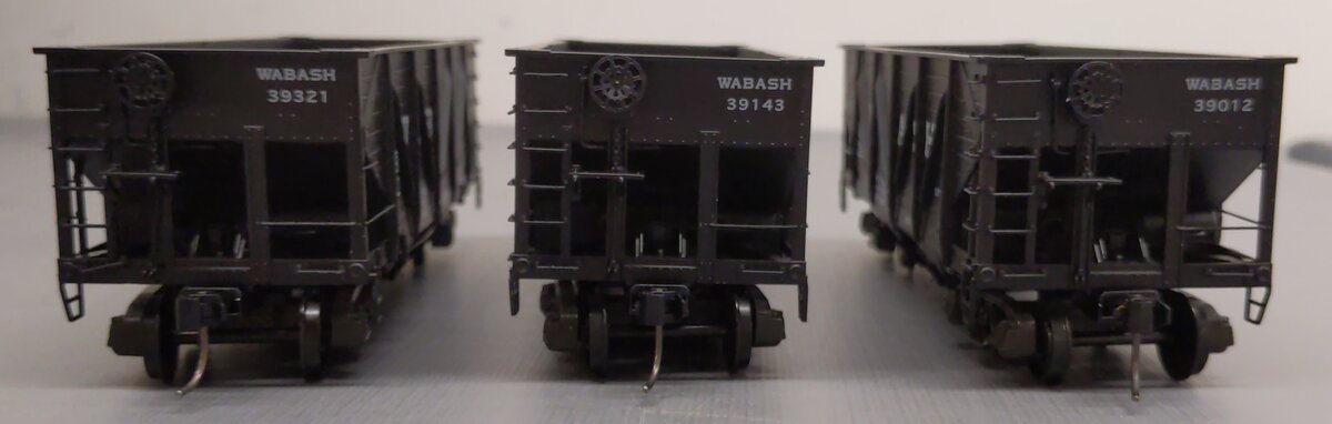 S-Helper 00782 S Scale Wabash 3 Car Hopper Set LN/Box