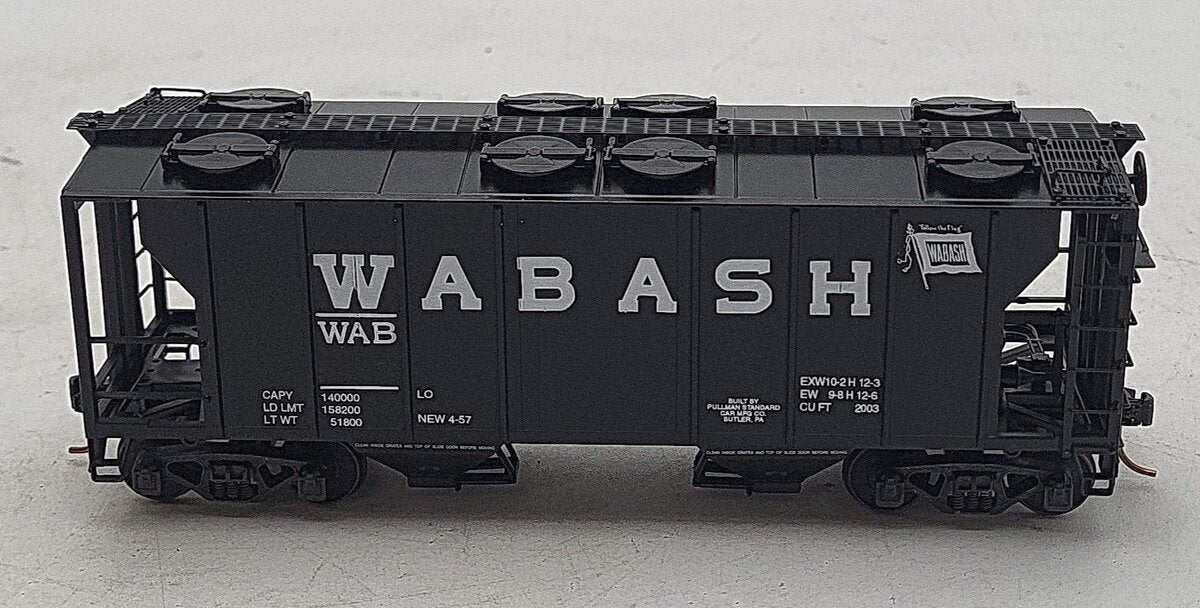 S-Helper 00010 S Scale Wabash PS-2 2-Bay Hopper LN/Box