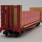 S-Helper 00166 S Scale Wabash Bulkhead Flatcar GBP w/BM Load LN/Box