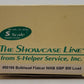 S-Helper 00166 S Scale Wabash Bulkhead Flatcar GBP w/BM Load LN/Box