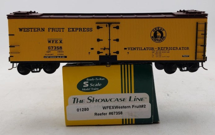 The Showcase Line 01280 S Scale Western Fruit Express Reefer #67358 LN/Box