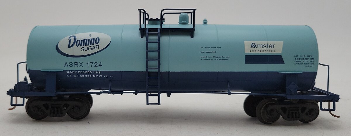 American Models 512 S Scale Domino Sugar Tank Car #1724 LN/Box