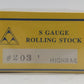 American Models 203 S Scale ART Hi-Rail Boxcar Kit #26883 LN/Box