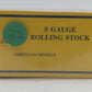 American Models 203 S Scale ART Hi-Rail Boxcar Kit #26883 LN/Box