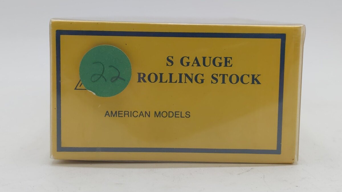 American Models 203 S Scale ART Hi-Rail Boxcar Kit #26883 LN/Box