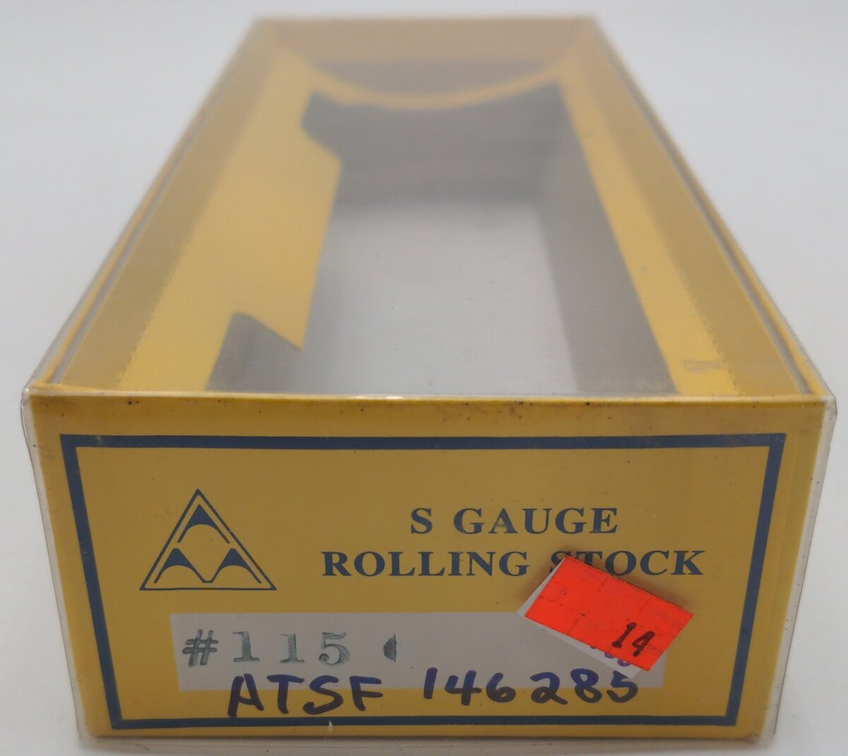 American Models 115 S Scale Santa Fe Box Car #146285 EX/Box
