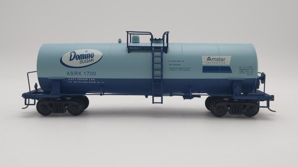 American Models 512 S Gauge Domino Sugar Tank Car #1700 EX/Box