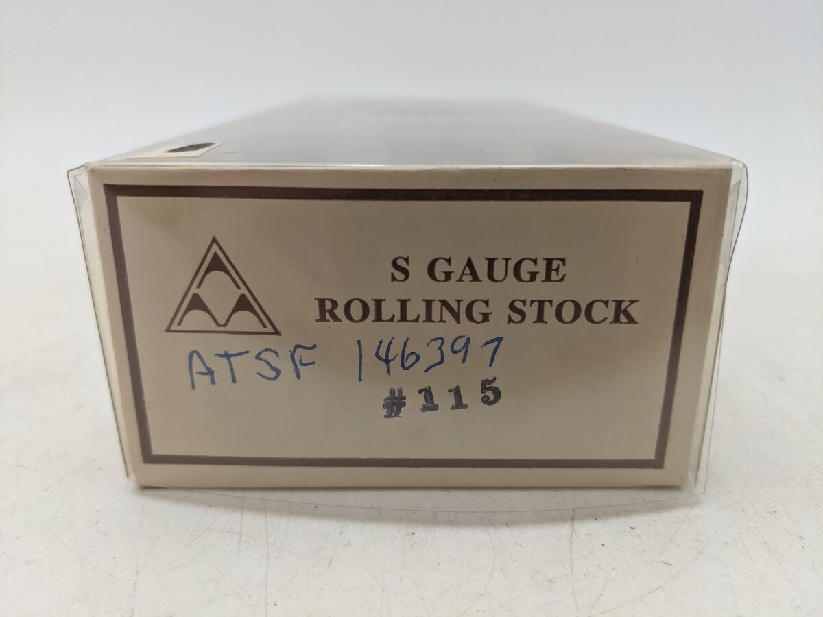 American Models 115 S Scale Santa Fe Box Car #146397 EX/Box