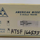 American Models 419 S Scale Santa Fe Gondola w/o Load #166533 EX/Box