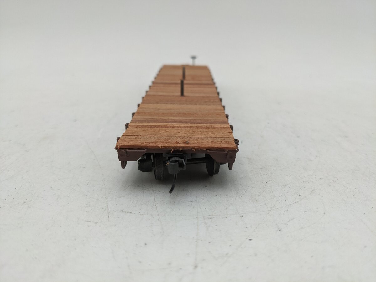 American Models 6018 S Scale (Scale) Santa Fe 46' Flat Car W/Load EX/Box