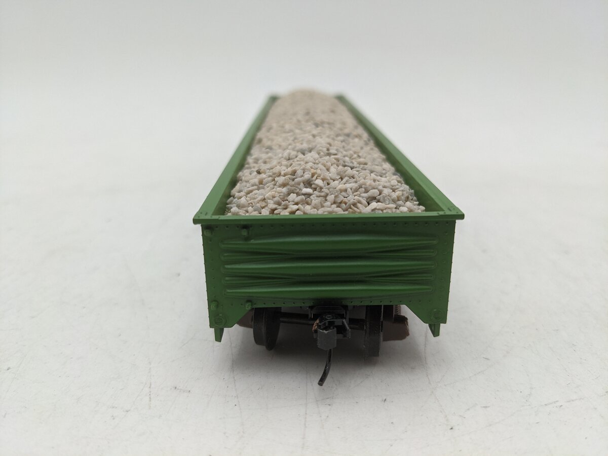 American Models 420 S Scale Burlington Northern 52' Mill Gondola #565824-Scale EX/Box