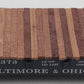 American Models 6001 S Gauge Baltiomre & Ohio #78352 46' Flatcar EX/Box
