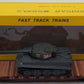 American Models 6018-TK S Gauge Santa Fe 46' Flatcar w/ Army Tank EX/Box