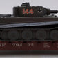 American Models 6018-TK S Gauge Santa Fe 46' Flatcar w/ Army Tank EX/Box