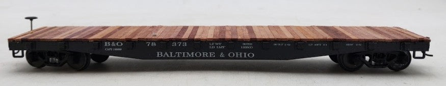 American Models 6001 S Gauge Baltiomre & Ohio 46' Flatcar #78373 LN/Box