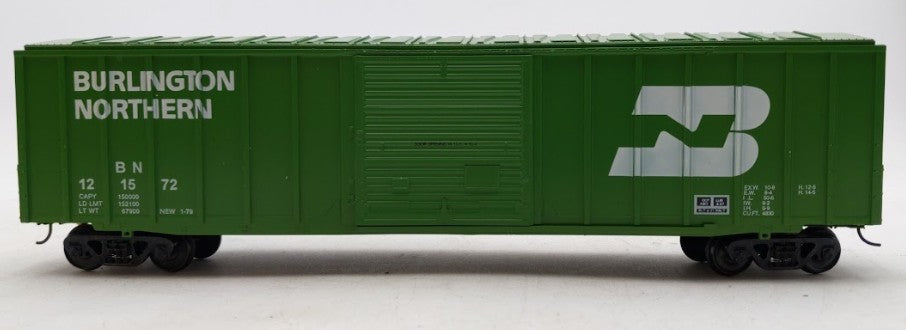 American Models 5007 S Scale Burlington Northern ACF 50' Ribside Box Car #121572 LN/Box