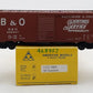 American Models 1151 S Scale Baltimore & Ohio 40' Boxcar #468457 EX/Box
