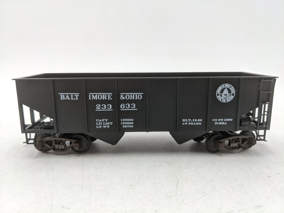 American Models 303 S Gauge Baltimore & Ohio Hopper #233633-Scale EX/Box