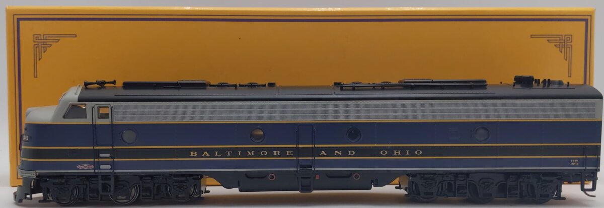 American Models S Gauge E8 Baltimore and Ohio Diesel Locomotive #1445 EX/Box