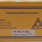 American Models S Gauge E8 Baltimore and Ohio Diesel Locomotive #1445 EX/Box
