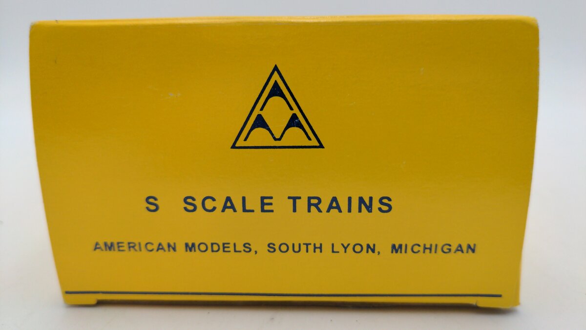 American Models 3203 S Scale Baltimore & Ohio 2 Bay Hopper Car #233636 EX/Box