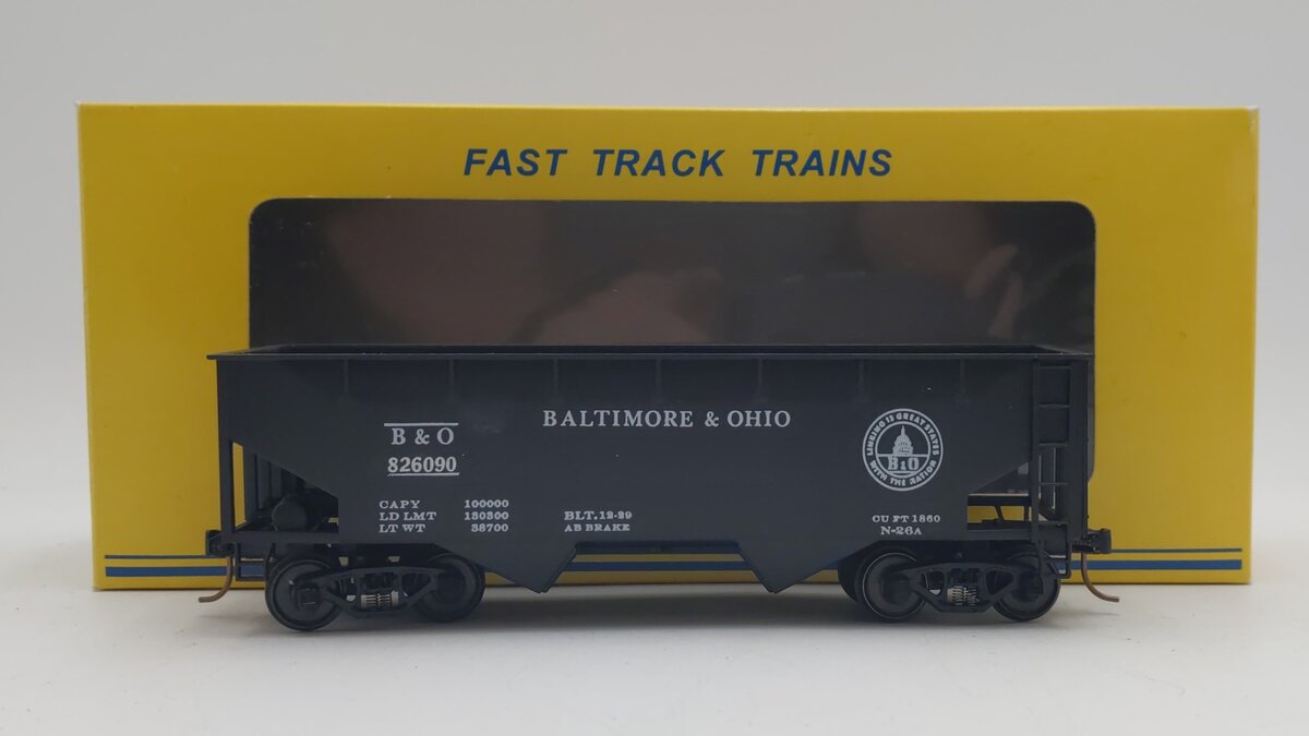 American Models 3268 S Scale B&O Hopper #826090 LN/Box