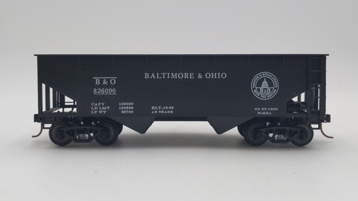 American Models 3268 S Scale B&O Hopper #826090 LN/Box