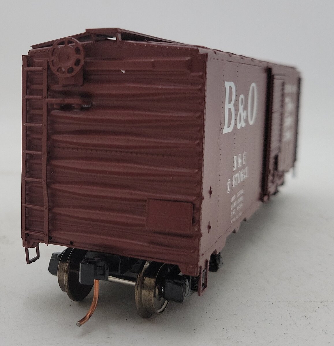 American Models 1102 S Baltimore & Ohio 40' Boxcar #470621 LN/Box