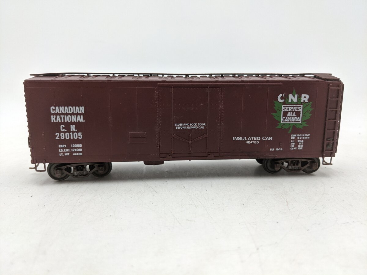 American Models 208 S Gauge Canadian National Boxcar #290105-Scale EX/Box