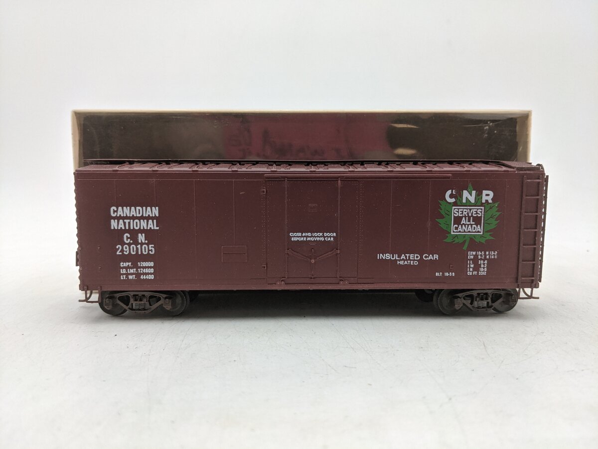 American Models 208 S Gauge Canadian National Boxcar #290105-Scale EX/Box