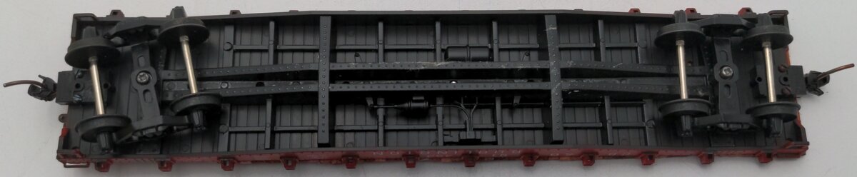 American Models 6002 S Scale RTR Burlington Flatcar #91453 LN/Box