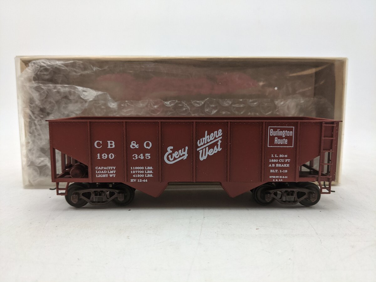 American Models 315 S CB&Q 2-Bay Hopper #190351 EX/Box