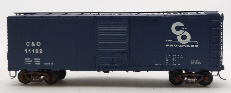 American Models 1119b S Scale C & O Boxcar #11102 LN/Box