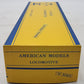 American Models S1214 S Scale Burlington Route Switcher #9372 EX/Box